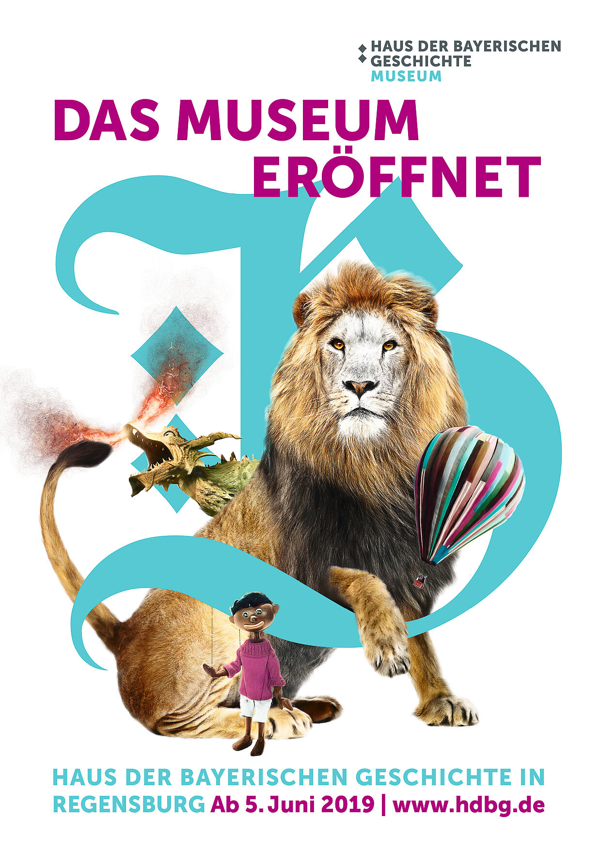 Plakatmotiv Eröffnung Museum am 5. Juni 2019