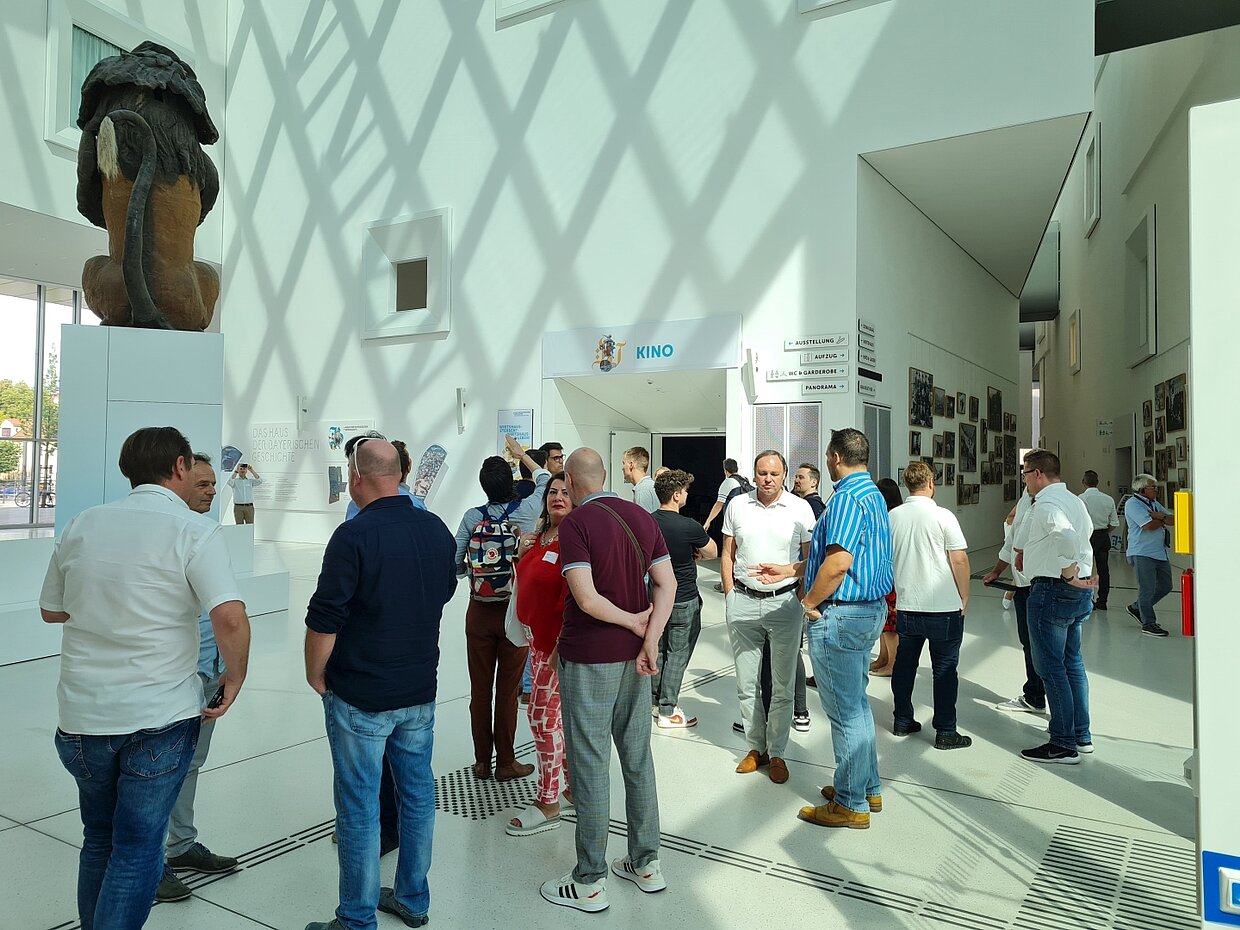 Blick ins Museumsfoyer © HdBG