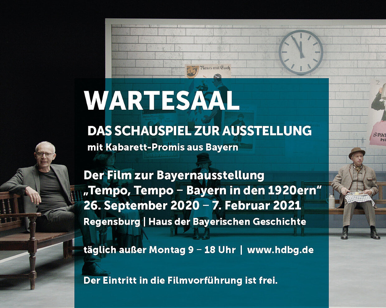 Flyer zum Film "Wartesaal" (PDF)
