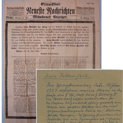 Extra edition of the Münchner Neueste Nachrichten