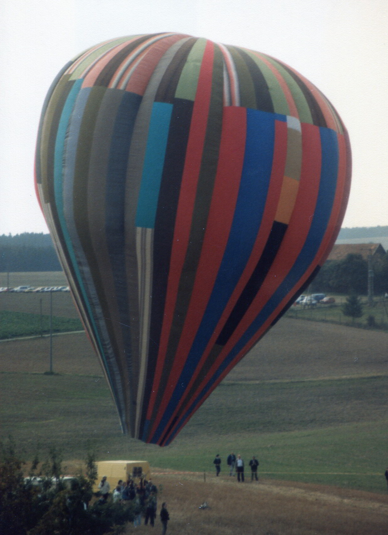 Two families escaped over the border of the GDR to Naila with a hot air balloon in 1979.