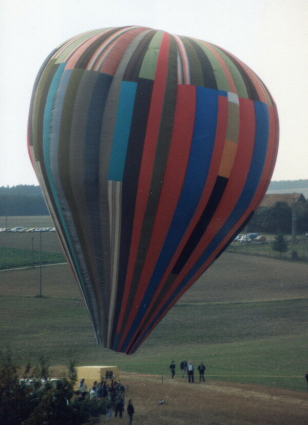 Mit einem Heißluftballon flohen 1979 zwei Familien über die DDR-Grenze nach Naila.