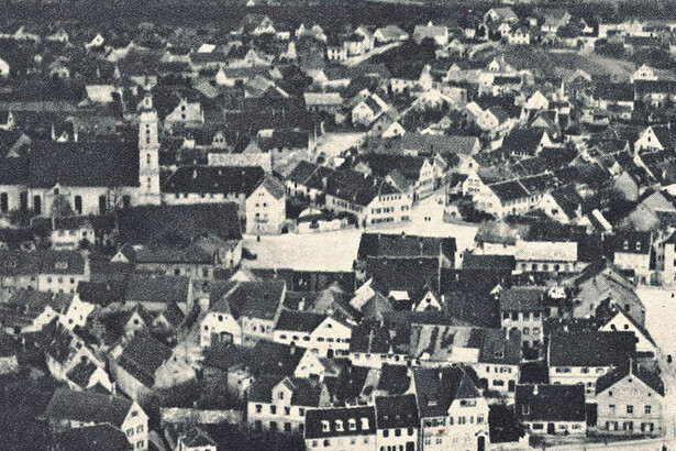Aerial photograph of Neuburg an der Donau