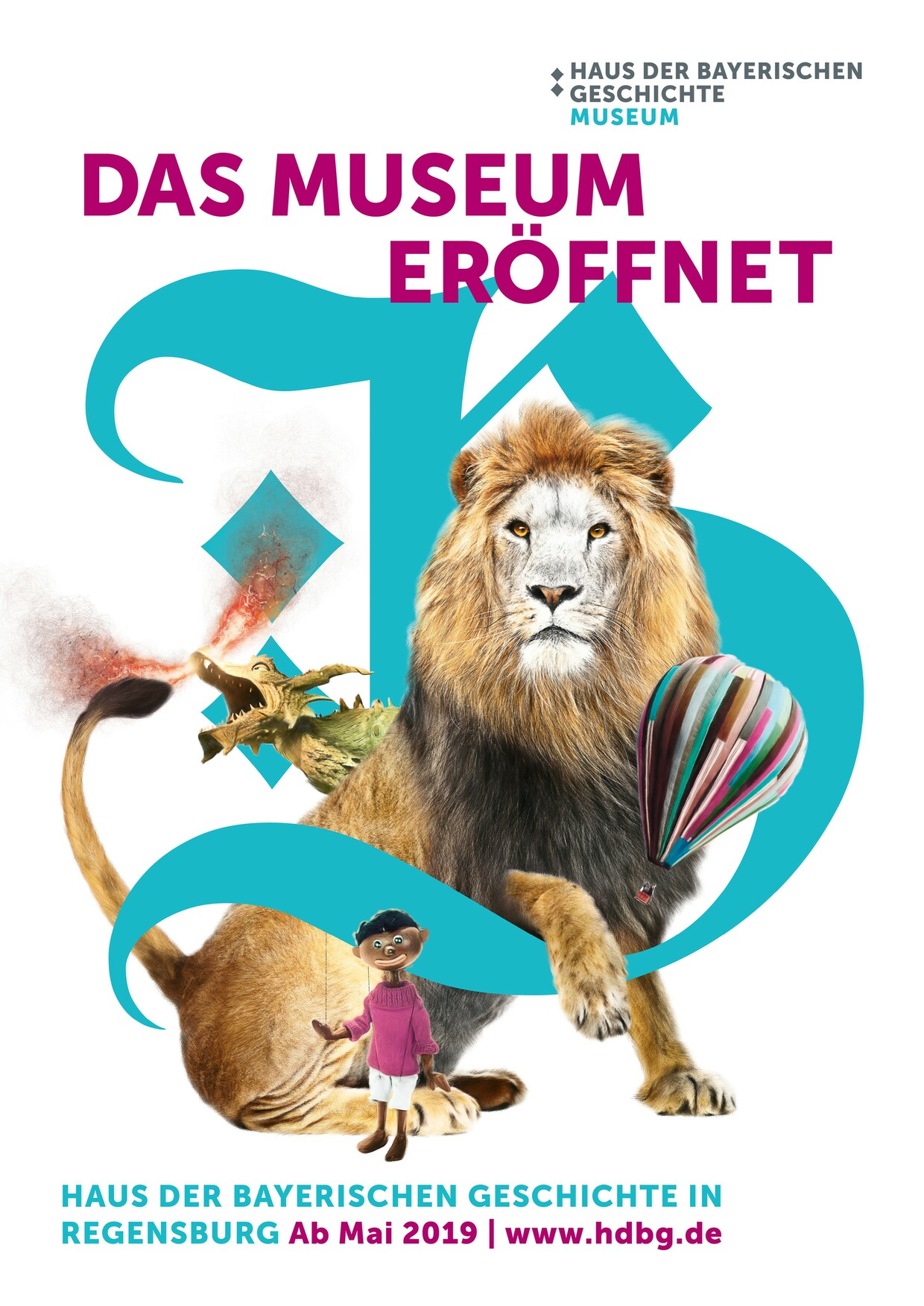 Das Plakatmotiv des Museums des Hauses der Bayerischen Geschichte