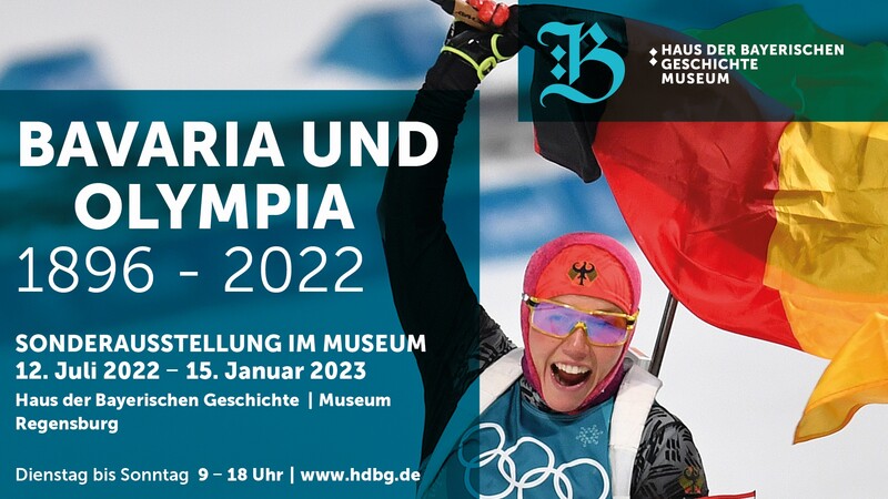 Motiv Sonderausstellung „Bavaria und Olympia 1896 – 2022“