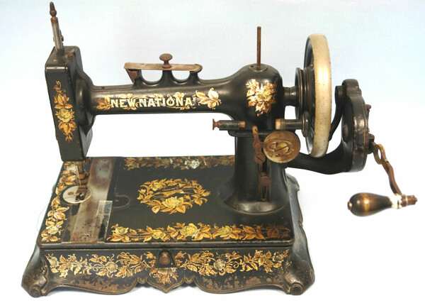 The Belgian, American and Würzburgian sewing machine 