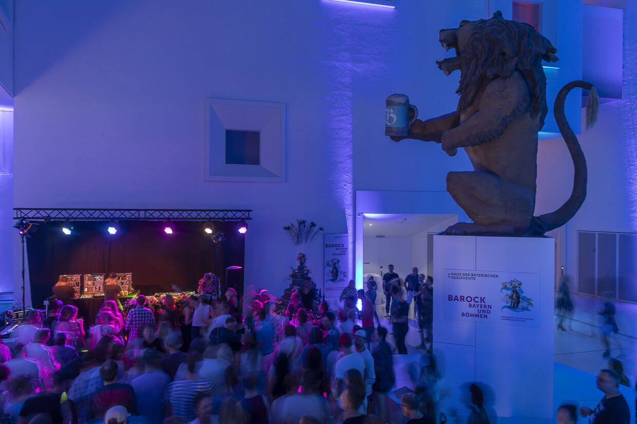 Impression von der Clubnacht beim Barockfest der Kultur 2023 © HdBG | Foto: altrofoto.de